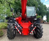 Chariot à palettes en acier Manitou MRT 2550 2013, capacité de charge de 1,5 tonne, moteur électrique, roues en caoutchouc, déplacement facile, garantie de 3 ans