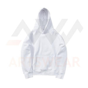 Sudadera con capucha para hombre, de diferentes colores, liso, con bolsillo canguro, 100% algodón, logo personalizado - Product Image 3