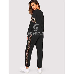 Conjunto de 2 piezas Unisex para trotar, chándales personalizados para mujer, venta al por mayor - Product Image 2