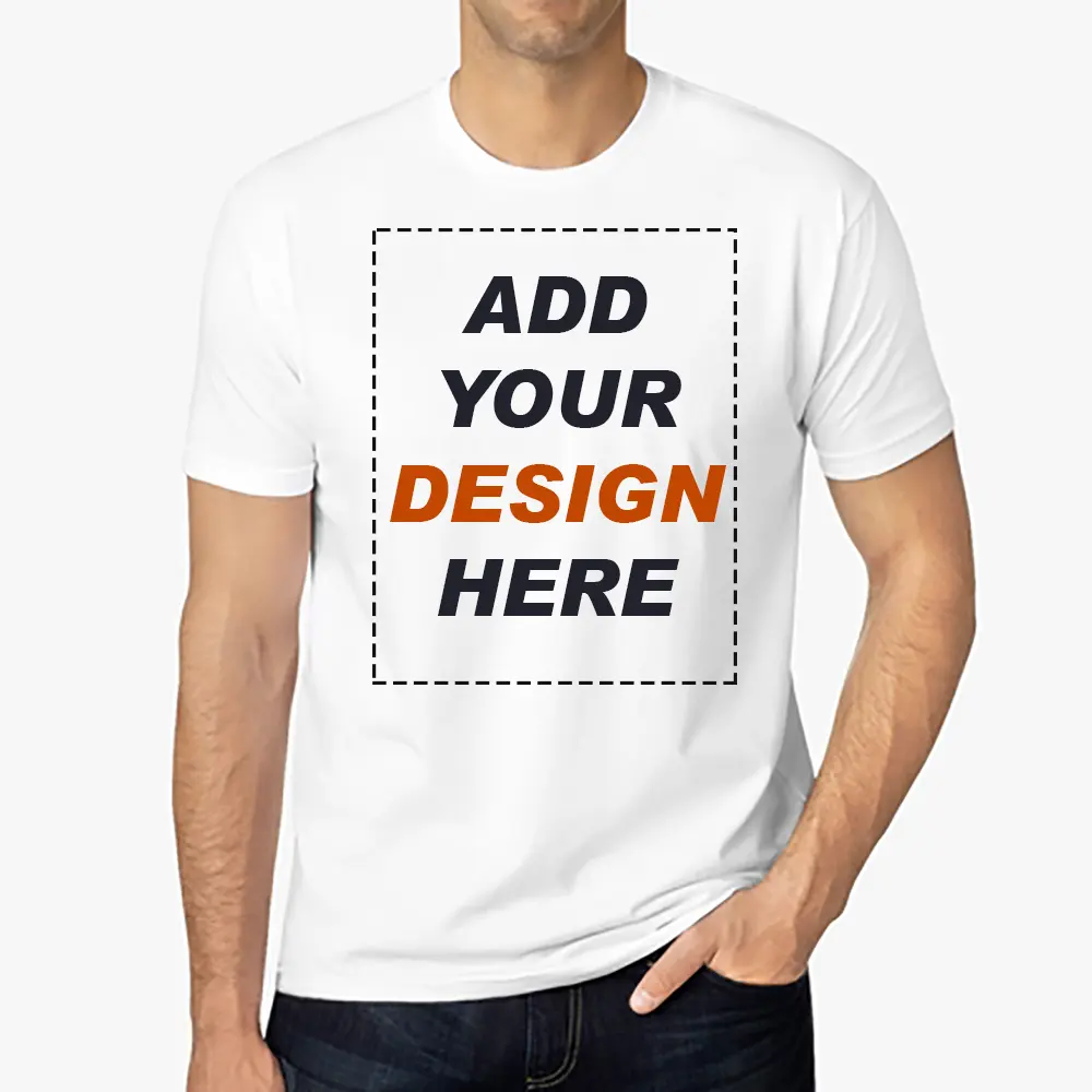 T-shirt impression 3D personnalisé, 100% coton, Premium, impression 3D, livraison directe, vente en gros