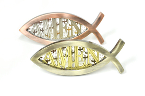 Placa Ichthus Amén - Product Image 2