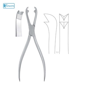 Fergusson Manual Forceps Stainless Steel Clamp Surgical Instrument Bone Holding Basis with <b>Machinery</b> Power Source - Product Image 1