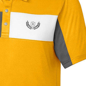 T-shirts imprimés pour hommes, style tendance, couleur personnalisée, coupe ajustée, col en V, manches courtes, polyester/coton, ventes chaudes - Product Image 4