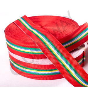 ริบบิ้นเหรียญพิธีการสั่งทำคุณภาพสูงขายส่ง |   ริบบิ้นเหรียญเมสันแบบกำหนดเอง ทำจากเส้นใยวิสโคส/ไหม/ฝ้าย รีไซเคิล - Product Image 3