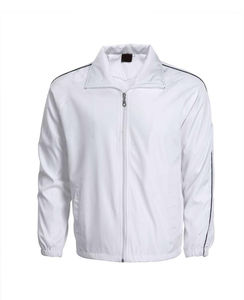Personnalisé Unisexe 100% Polyester Léger Fermeture Éclair Col Rabattu et Stand Randonnée En Plein Air Zip Up Coupe-Vent Veste Manteaux - Product Image 3