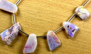 Piedra Natural de ópalo australiano, piedra Natural pulida de 10 piezas - Product Image 3