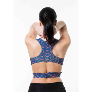 Sujetador deportivo sin costuras de alto soporte para mujer, gimnasio acolchado sin costuras, entrenamiento de alto impacto, Fitness, Yoga, Sujetador deportivo de talla grande - Product Image 2