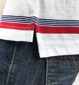 Camiseta informal a rayas para hombre, Polo, venta al por mayor - Product Image 5