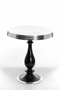 Meuble de salon en métal argenté, rond et moderne, nouveau design, style européen - Product Image 3