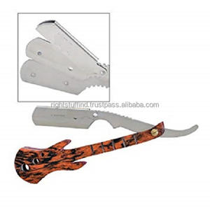 Maquinilla de afeitar de madera para salón de peluquero, corte recto, afeitado, afeitadora, RASOIRS RASOI - Product Image 1