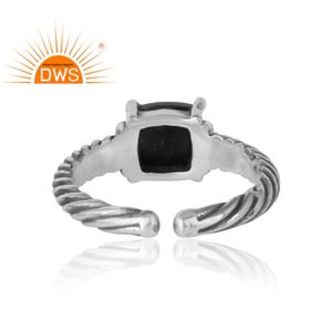 Attractive Blood Stone Prong <b>Set</b> <b>Ring</b> Antique 925 <b>Sterling</b> <b>Silver</b> Oxidized <b>Ring</b> Jewelry Suppliers Classic Collection - Product Image 4