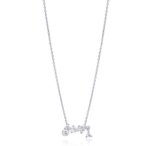 À la mode Brillant Zircon Pierre Minimaliste Style Gros Turc Charme Main En Argent Sterling Collier - Product Image 2