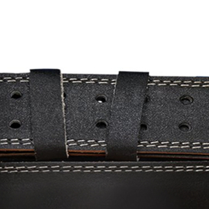 เข็มขัดหนังยกน้ำหนักปรับได้สำหรับทุกเพศการป้องกันแบบมืออาชีพเข็มขัดหนังทนทาน - Product Image 5