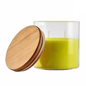 Frascos de vidrio personalizados para velas, decoración del hogar con acabado antiguo de tendencia, velas perfumadas en colores y tamaños personalizados - Product Image 2