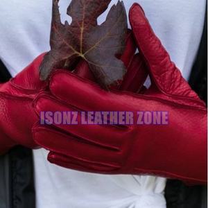 Gants d'hiver chauds en cuir de mouton pour femmes technologie d'écran tactile confortable fourrure de lapin Rex décontracté Style de fête en plein air quotidien - Product Image 2