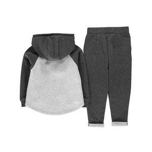 Conjunto de ropa de invierno para niños, sudaderas con capucha personalizadas de Color sólido - Product Image 2