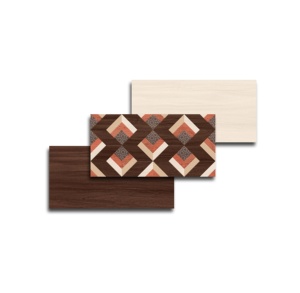 Calidad Premium Choice India Lujoso 300x600mm Azulejos de cerámica para interiores para paredes y pisos para decoraciones de habitaciones Función de ladrillos refractarios - Product Image 1