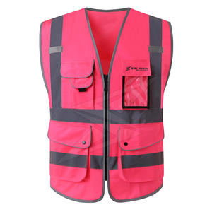 Gilets de sécurité transparents, uniforme de Construction de haute visibilité, qualité supérieure, confortables, respirants et réfléchissants - Product Image 1