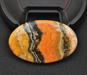 สุดยอดคุณภาพ!! Bumble Bee Jasper หินแจสเปอร์ทรงหลวม,หินประดับผึ้งแบบกึ่งมีค่า - Product Image 3