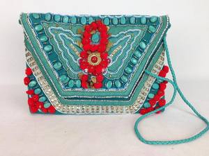 กระเป๋าถือผู้หญิง Boho ลูกปัดคลัทช์ - Product Image 4