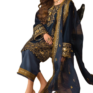 2022 conception de Logo personnalisé brodé robe de soirée pour femmes meilleure qualité Boutique écologique nouvelle mode d'été - Product Image 1