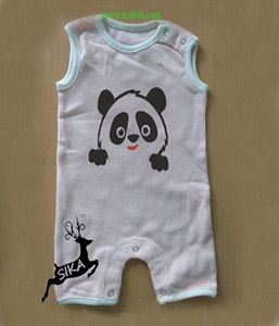 oem Custom Printed Baby Wear Customized Printing Baby Romper waffle knit organic bamboo cotton rompers Christmas sale india - Product Image 1