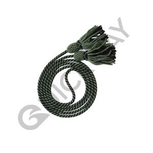 Cordón Ceremonial con Recubrimiento de Color Personalizado al por Mayor para Uso en Prendas |   Cuerda Plana Trenzada Ecológica de QUICK WAY INDUSTRIES - Product Image 1