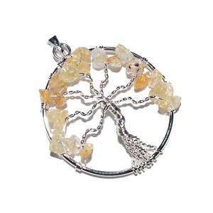 Order Online for Citrine Quartz <b>Tree</b> of Life Pendants | Citrine Quartz <b>Tree</b> of Life Pendants at Low Price - Product Image 1