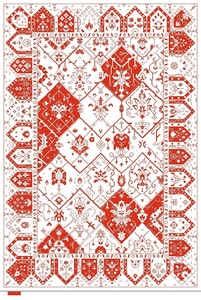 Alfombra de Algodón Estampada de Gran Tamaño, Precio Competitivo, Alfombra para Área de Juegos, Sala de Estar, Dormitorio Juvenil, Lavable, Tejido Plano, Diseño Novedoso - Product Image 5