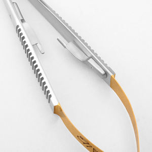 Porte-aiguille manuel Castroviejo TC 5 Matériau en acier - Product Image 5