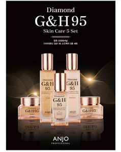 Ensemble de soins de la peau Anjo Professional Diamond DG&H, cosmétique coréen anti-âge, hydratant non collant, tous types de peau - Product Image 2