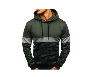 Top Quality Custom Logo Men Lightweight Plain Cotton Long Hoodie - Product Image 1