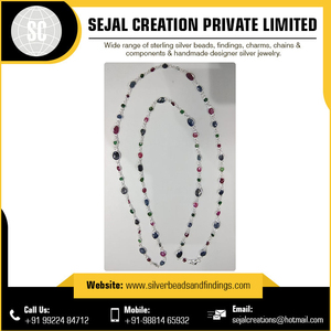 Embalaje personalizado nuevo diseño 925 collar de plata esterlina al por mayor - Product Image 2