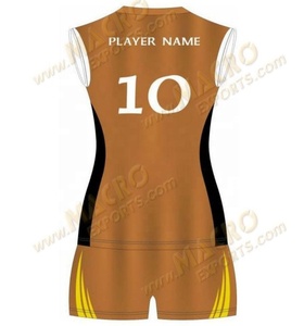 Personalizado sin mangas sublimado 100% poliéster Jersey pantalones cortos conjunto para la práctica de voleibol impreso Unisex venta al por mayor Kit Team Club - Product Image 3