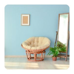 Papasan เก้าอี้หวายไม้ไผ่มือทอเก้าอี้หวายราคาที่ดีที่สุดออกแบบใหม่ - Product Image 1