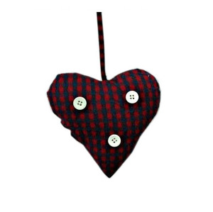 Velvet Heart Red Christmas Hanging <b>Decorations</b> X-Mas Hanging Ornament | <b>New</b> <b>Year</b> Party Hanging Velvet Pendants - Product Image 6