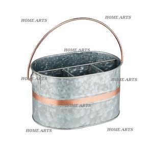 ที่ใส่ช้อนส้อมชุบสังกะสี 3 ช่อง รูปทรงสี่เหลี่ยมผืนผ้า ขนาดสั่งทำได้ สำหรับผู้ค้าส่ง - Product Image 3