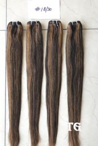 Extensiones de cabello humano liso y sedoso, pelo brasileño Virgen sin procesar, con cutícula alineada de 22 pulgadas, envío por DHL Express - Product Image 3