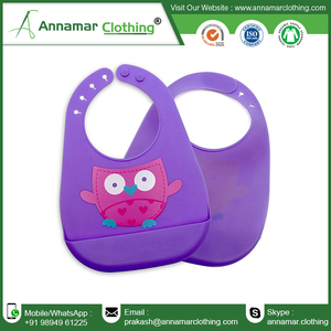 Baberos de algodón lavables de tamaño personalizado, impermeables - Product Image 4