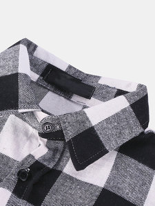 Camisas de Hombre al por Mayor, 100% Algodón, Popelina a Rayas Gruesas, Corte Casual Ajustado, Manga Larga, Cierre con Botones de Cuerno, Ecológicas - Product Image 3