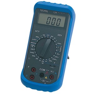 มัลติมิเตอร์ดิจิตอล DMM-124 พร้อมฟังก์ชันวัดความถี่และความจุ - Product Image 1