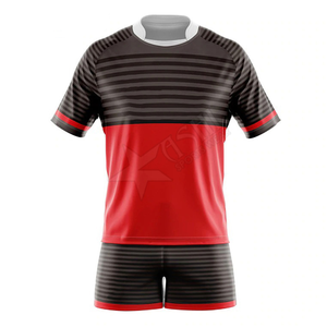 ชุดเสื้อเจอร์ซีย์รักบี้พิมพ์ลายซับลิเมชันไม่เหมือนใครชุดฟุตบอลสำหรับผู้ชายดีไซน์ตามสั่ง - Product Image 4