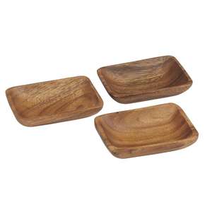 Bol à pâte en bois rustique pour différentes tailles et meilleur ensemble de bol à pâte à utiliser dans la cuisine et produit Offre Spéciale - Product Image 3