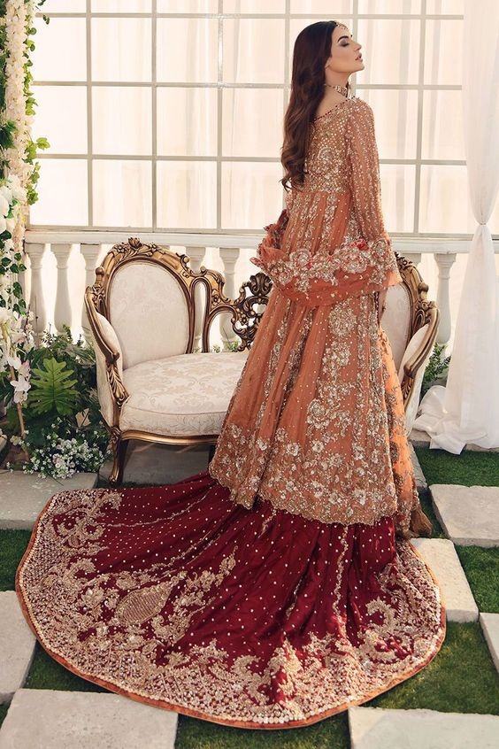 Shop Our 2020 Bridal Indian/pakistani Long-Jacket Collection