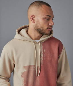 Conjunto Deportivo de Forro Polar para Hombre, Invierno, Color Negro Sólido, Sudadera con Capucha, Cuello Alto, Logotipo Bordado, Impermeable, Personalizado, Venta al Por Mayor - Product Image 3