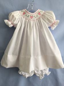 Ensemble de robe mignonne pour bébé fille-Dernière conception 2019 avec effet smocké - Product Image 3