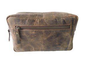 Manufacturier Exclusif Personnalisé Style Vintage 100% Cuir Véritable Organisateur de Voyage Trousse de Toilette pour Usage Quotidien - Product Image 2