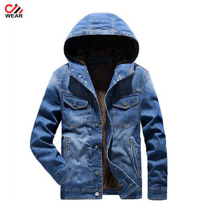 Blouson en jean pour hommes, outil en Denim, grande taille, mode 2020 - Product Image 2