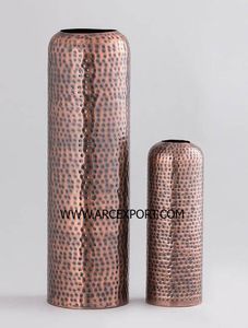 Antique Design Copper Plated Table Decorative Flower <b>Vases</b> and Pots Restaurant Decorating Indoor Flower Pots for Any Occasions - Product Image 5