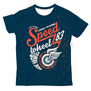 Camiseta de cuello redondo personalizada 100% algodón para hombre Camiseta de punto en blanco Opción de impresión - Product Image 4